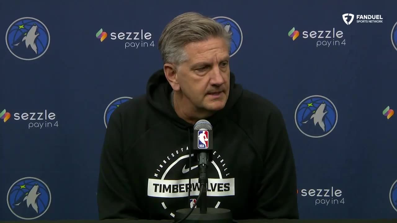 Minnesota Tiberwolves head coach Chris Finch addresses ICE shooting