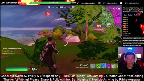 Happy Hump Day on Fortnite Daily Show with Host DjS Oh YES! Gaming in Fishers