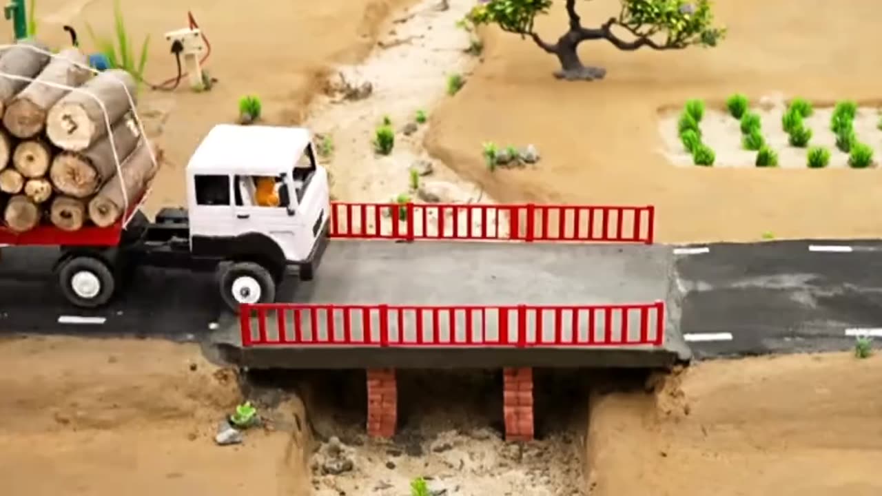 نیو پل بنایا👍🏻🥰😁