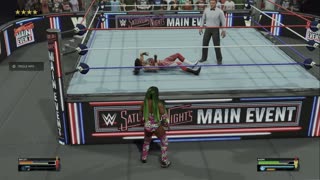 wwe 2k25 289 universe Bayley VS Naomi