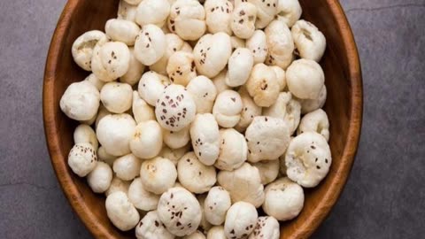 सुबह खाली पेट मखाने खाने के चार ज़बरदस्त फायदेhealth #trend #short #facts #viral #reels