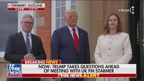 Reporter: Netanyahu said there is no starvation in Gaza. Do you agree with him?
