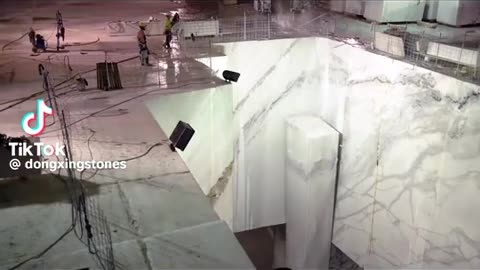 💎 Extracting Stunning Marble From A Quarry | FunFM