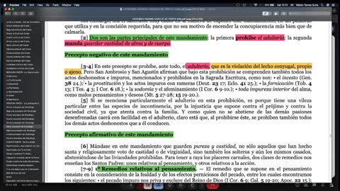 Clase 26 - Mandamiento VI