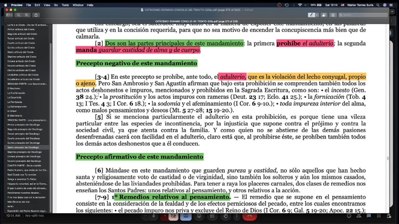 Clase 26 - Mandamiento VI