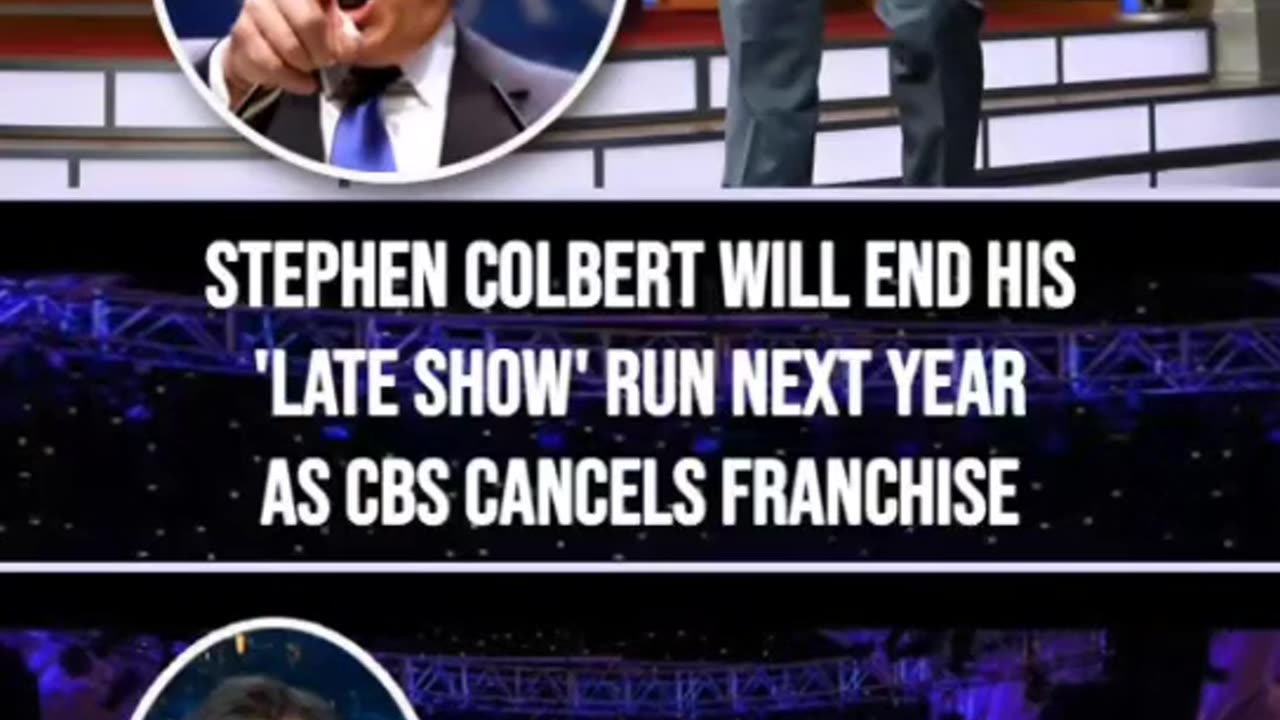 CBS 📺 Is Axing The Late Show With Stephen Colbert In May 2026 After Nine Years. 👋