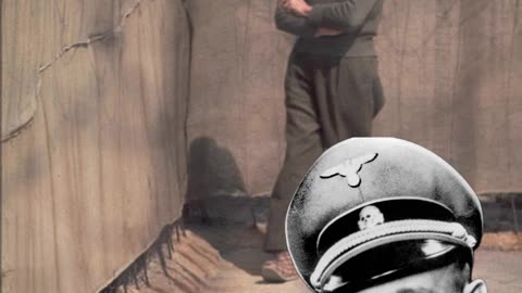 Adolf Eichmann walks around the Ramla prison yard, 1961 ❌ Eichmann was captured in front of his home in Argentina on May 11, 1960, and secretly brought to Israel ten days later. This was not his first time in the country. In October 1937, he arrived her