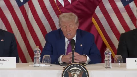Trump en mesa redonda con líderes empresariales | Doha, 15 de mayo 2025
