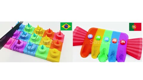 Symmetry of Nations 🇧🇷🇵🇹 — Pure 4K Visual ASMR • Dual Serenity • Kunst in Bewegung