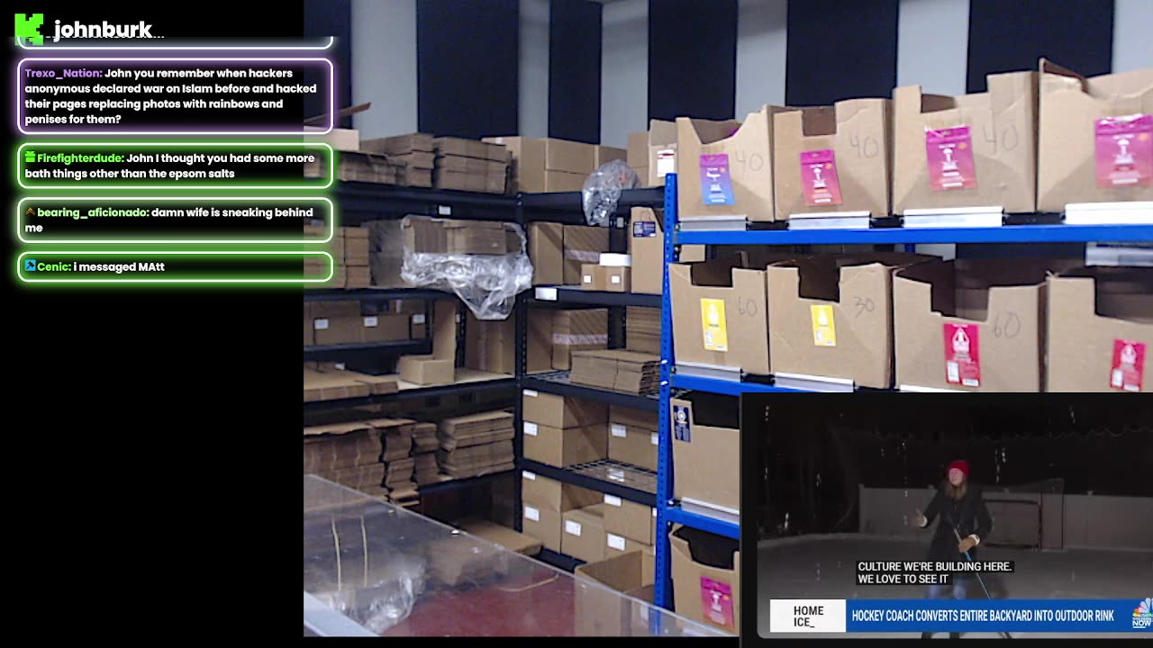 Live news at work. How's your day going?