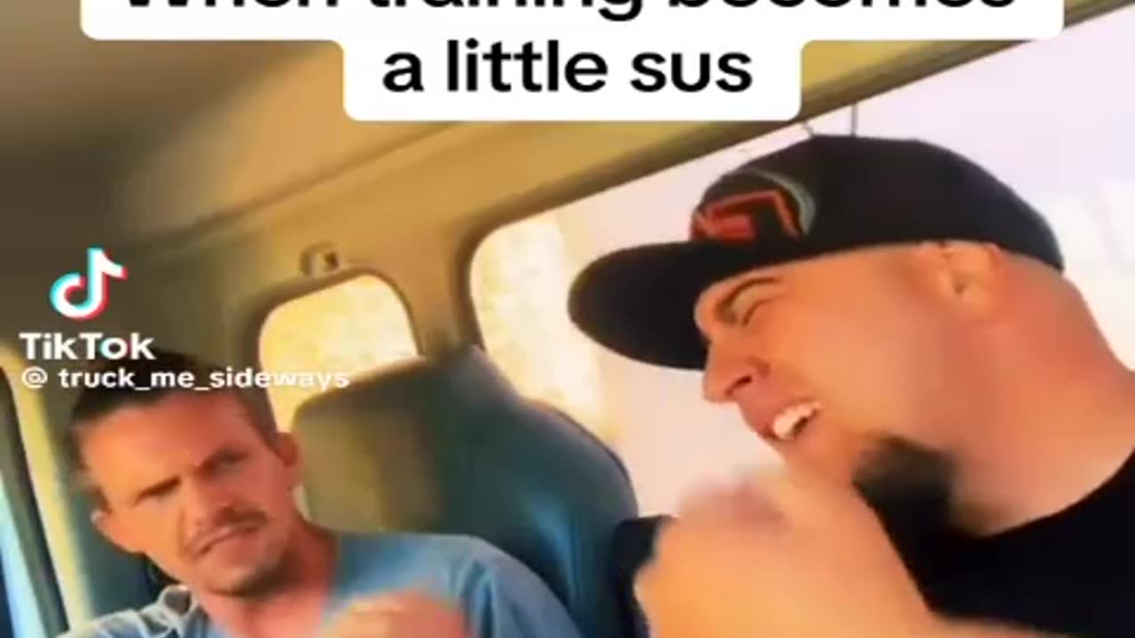 When training becomes a little sus