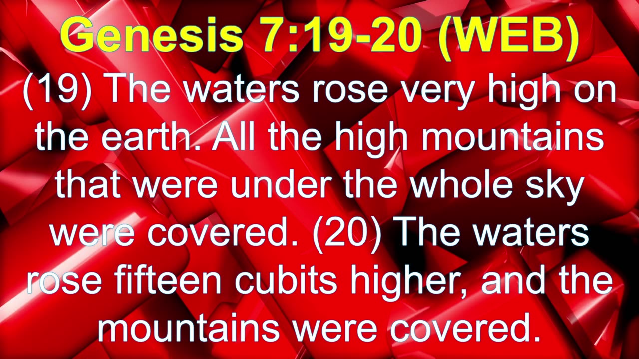 Genesis Chapter 7 World English Bible
