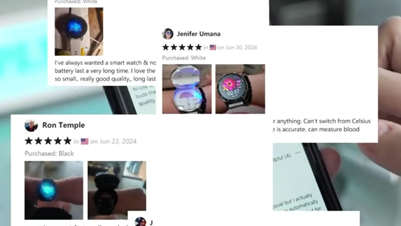 This smartwatch is not only stylish but also incredibly functional with a long-lasting battery life