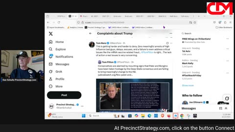 Precinct Strategy Call to Pol. Action No. 13. Getting Trump's Attention. Dan Schultz June 13 2025