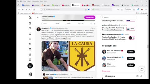 Alejandro Orellana, a known member of the Brown Berets