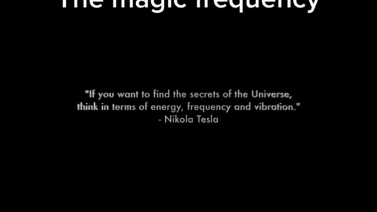 Magic Frequency?