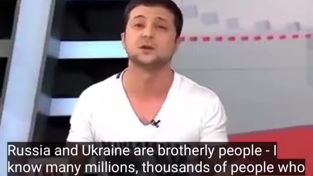 ZELENSKY ECHOING PUTIN TALKING PUTIN POINTS