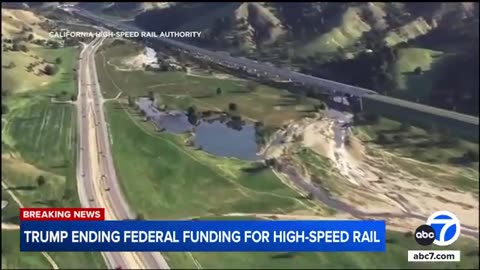 Trump pulls federal funding for California's high-speed rail project | sunmax966