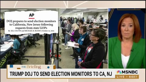 Psaki: Pam Bondi Promoted Trump’s Stolen Election Conspiracy — Now She’s Monitoring Polls