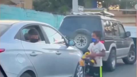 A lesson in humanity from two children who didn't even know each other.