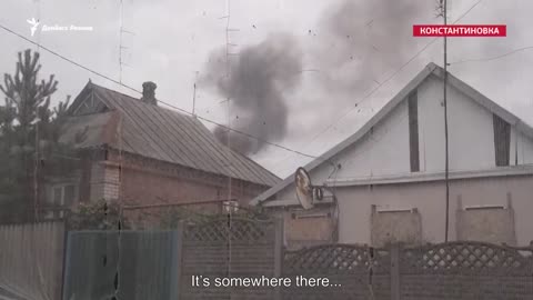 🎙️🇺🇦 Ukraine Russia War | RFERL Correspondent in Kostyantynivka | RCF