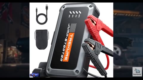 TREKURE Portable Car Battery Jump Starter 3500A 16800mAh Jump Box, Car Battery J