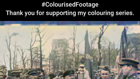 Victory Speech Soviet Troops After Berlin #ColourisedHistory