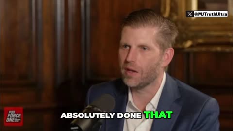Eric Trump says he suspects there are NATIONAL SECURITY REASONS