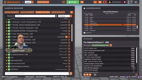 Part 2 - Learning Tarkov LUL or Hardcore GZW? - KovaaK's 517hrs