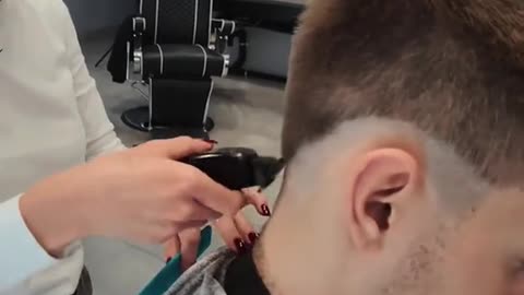 Cute Ukrainian Barberc only 35 asmrsounds welovehaircuts barber