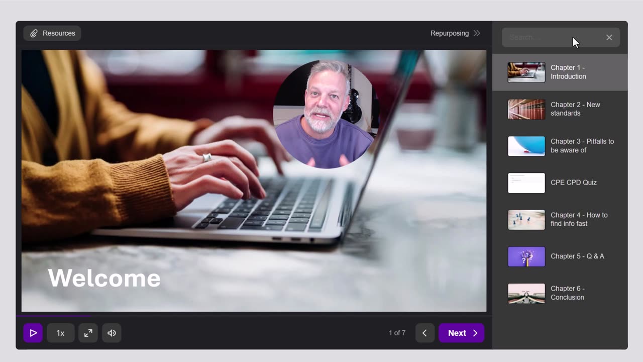 Repurposing pre-recorded webinar or training sessions into On-Demand content with MeetBee