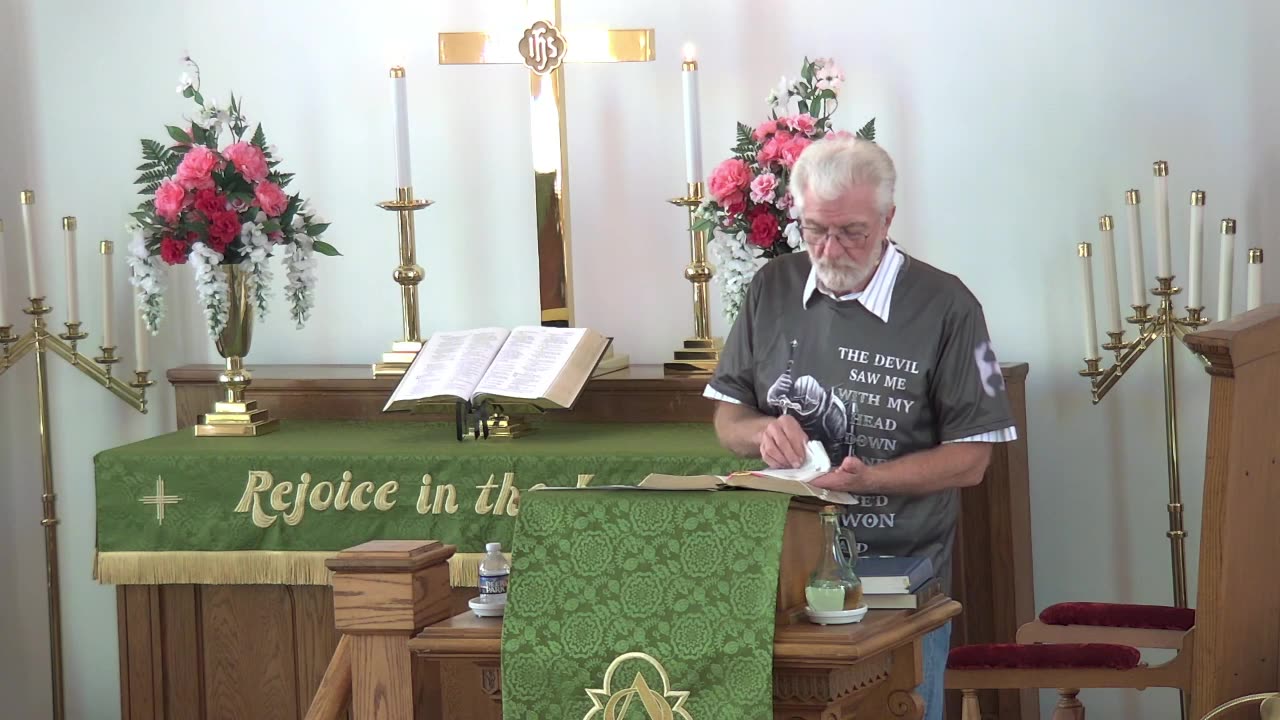 THOCC Sermon Series 430 - You Have Been Set Apart - Not Set Aside Proverbs 3:1-20