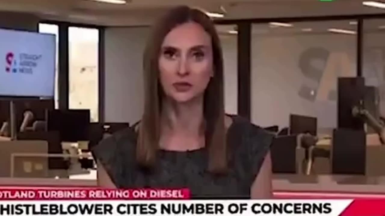Officials used massive Diesel Generators...