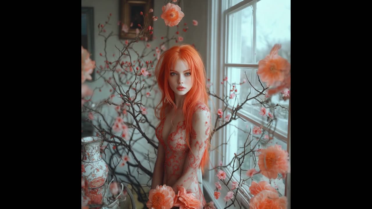 🔴 Valentine's Crush | 4K AI Generated Video & Music | Fashion & Romance 🎶💖