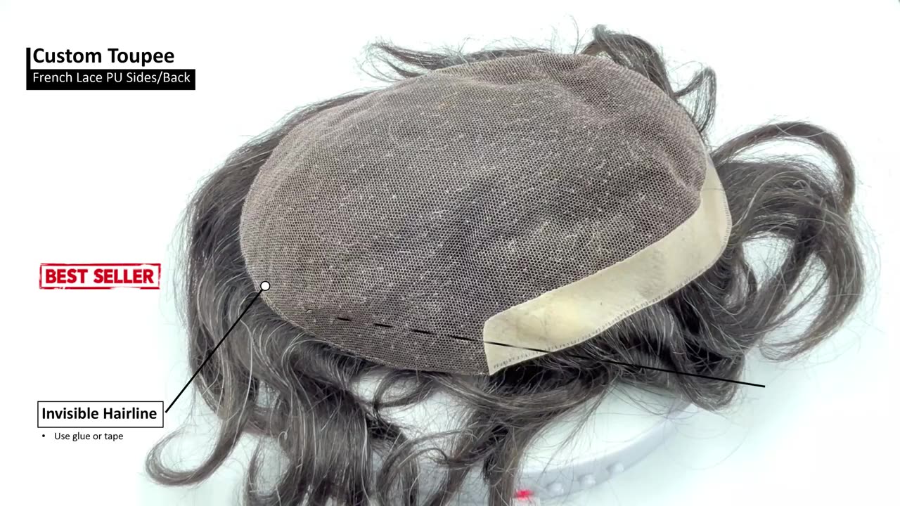 Personalized Custom Men's Toupee for a Perfect Style