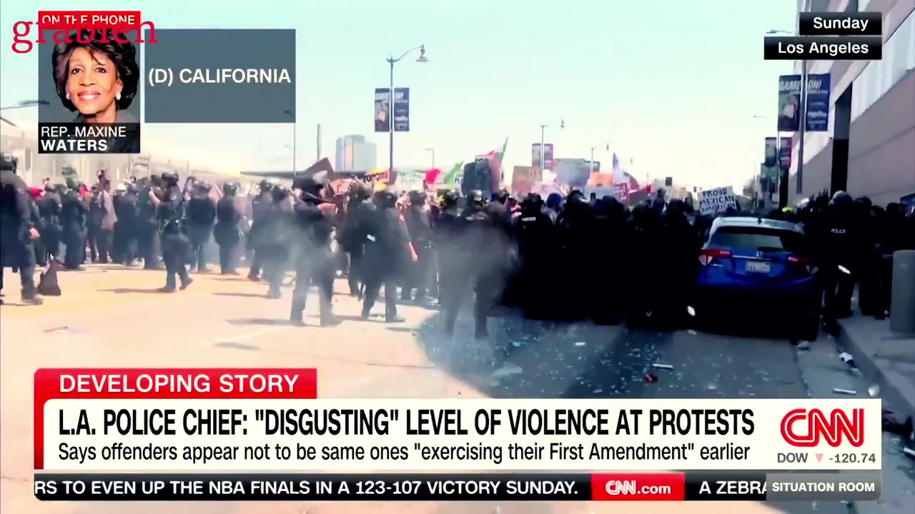 Corporate media_ mostly peaceful protests..,