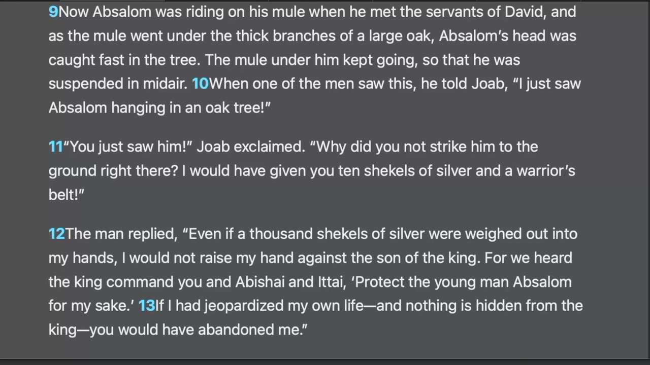 2 Samuel 18 (Fixed)