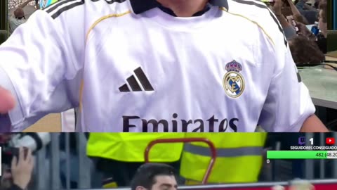 ¡La Emoción del Fútbol_ Reacción al Primer Gol! ⚽️🔥#halamadridusa #realmadrid