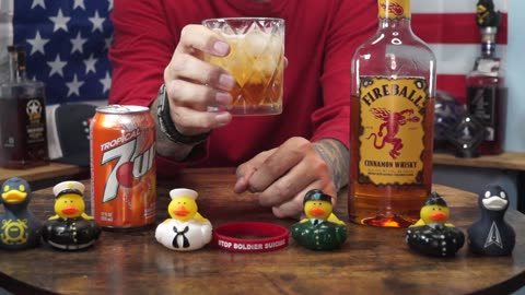 Donald Erhart - Fireball Cinnamon Whiskey & 7-Up Tropical Soda