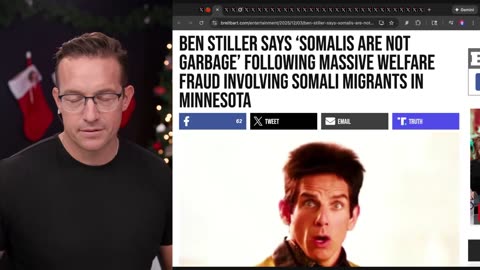 Ben Stiller Has Public Psychotic BREAKDOWN Over Trump Deporting Somalis | Gets Destroyed by Internet