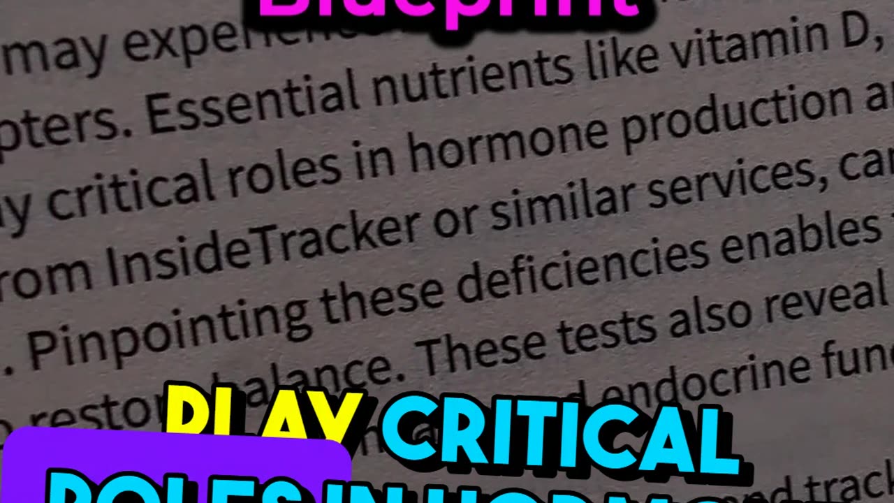 Day 33 – Nutrient Deficiencies & Hormone Health