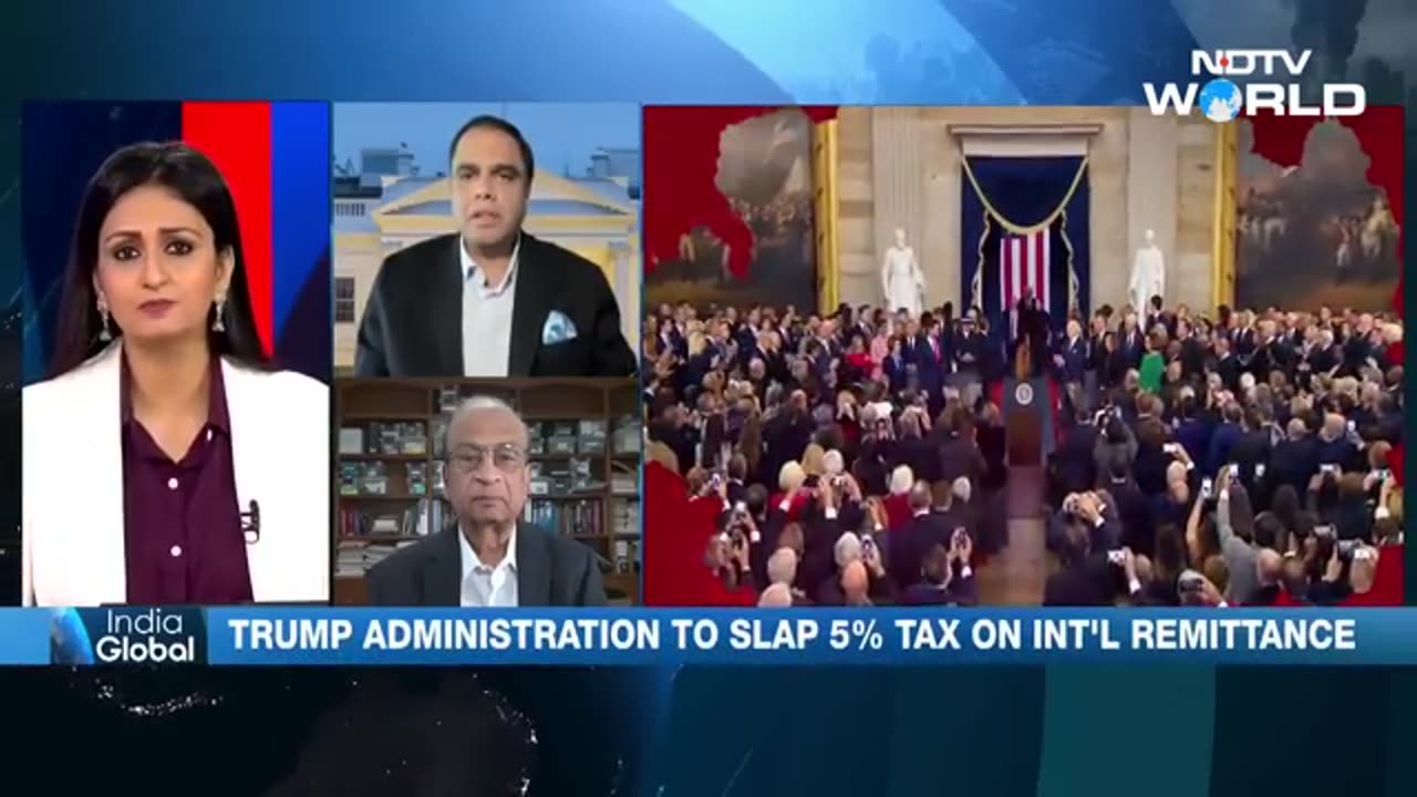 Donald Trump News _ Donald Trump Administration To Slap 5_ Tax On International Remittance(360P)