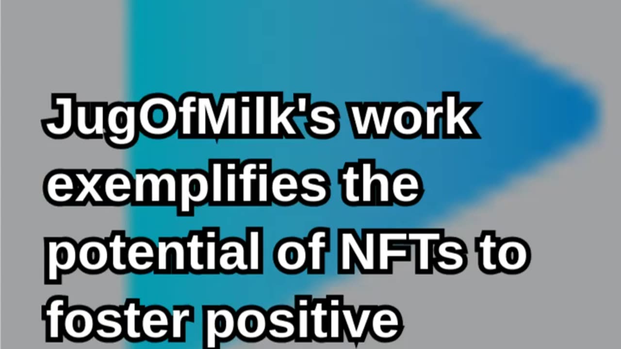 AI Video Generation Revolutionizes NFT Art for Positive Community Impa