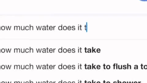 Wow - That’s a lot of Water!