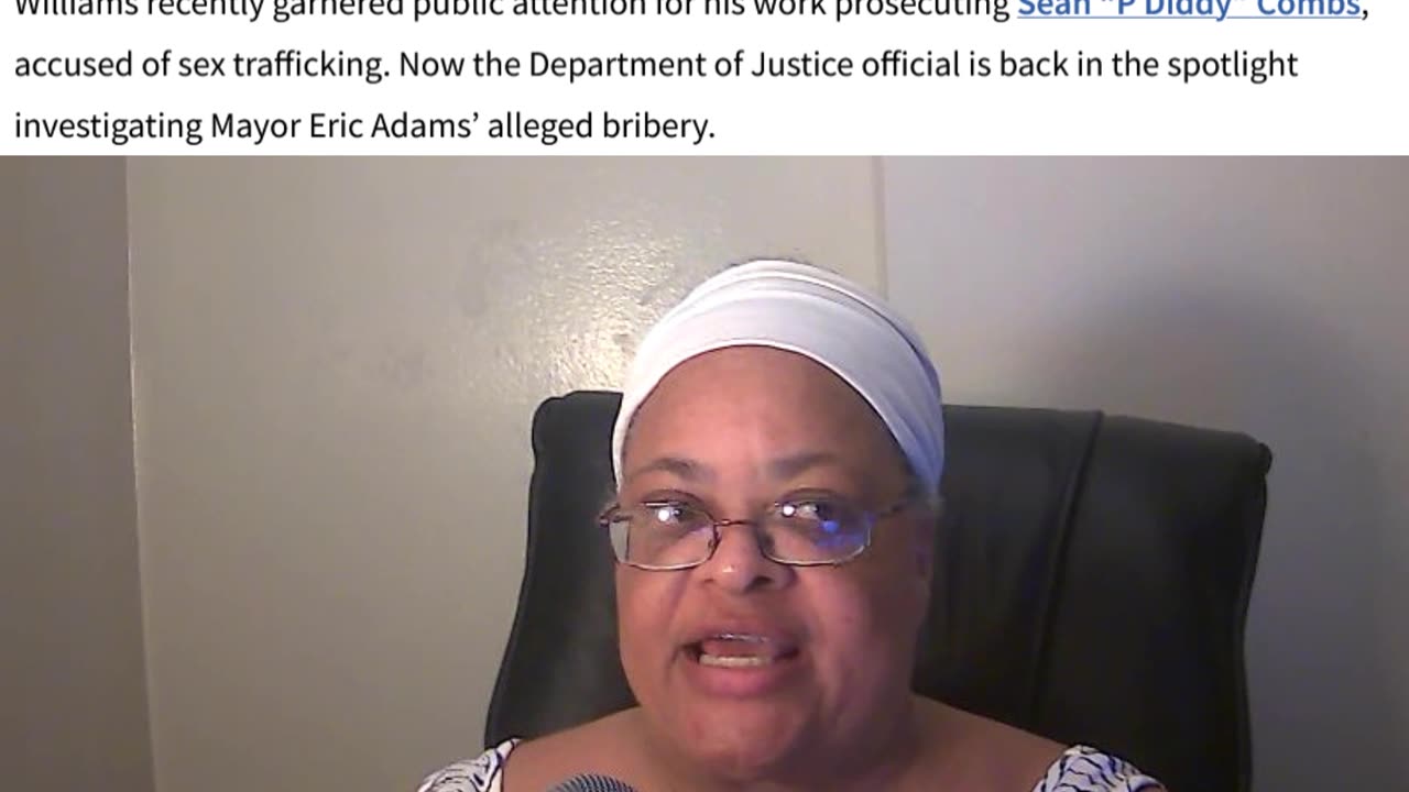 PWL- Damian Williams takes down P. Diddy & Eric Adams for 2028 presidential bid