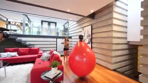 GIANT BALLOON CHALLENGE WITH UNSPEAKABLE!