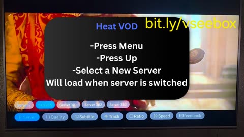 Changing Servers vseebox Heat Apps