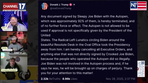 NewsTreason_ Trump & Q Secret 11_29_25 - Trump Dissolve FED & IRS Scam! All Headed to GITMO!