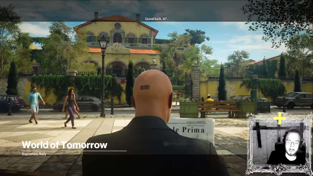 +hitman lez go. live music.