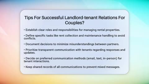 Tips For Successful Landlord-tenant Relations For Couples_ - Better Family Relationships